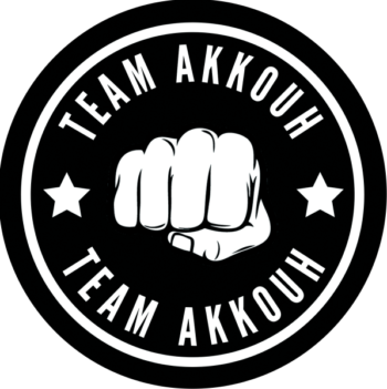 Logo kickboksen voor vrouwen