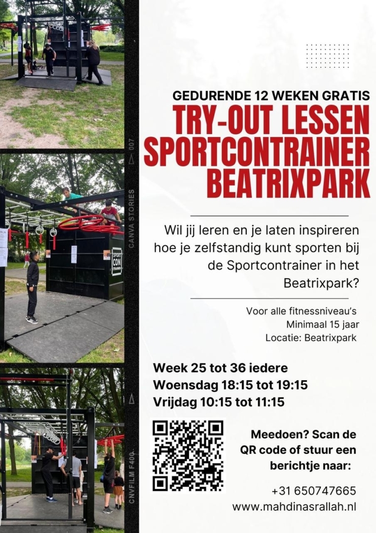 Try-out lessen SportContrainer
